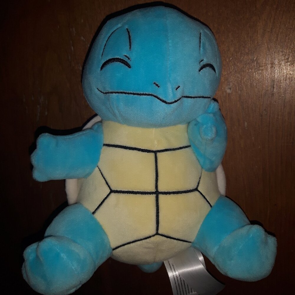 Brand new pokemon squirtle winking plush